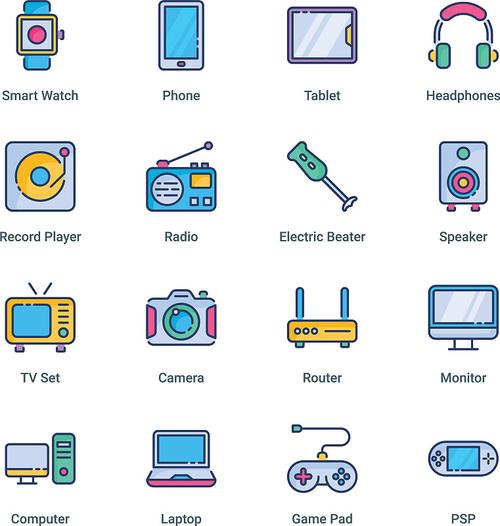 電子產品與家用電器插畫下載指南